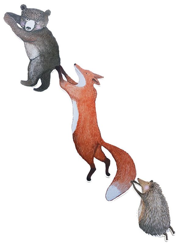 Wallsticker Little Fox 