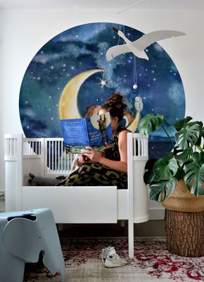 Sailing the Moon Wallpapercircle L