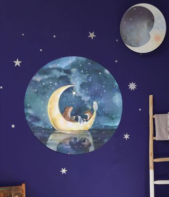 Sailing the Moon Wallpapercircle S