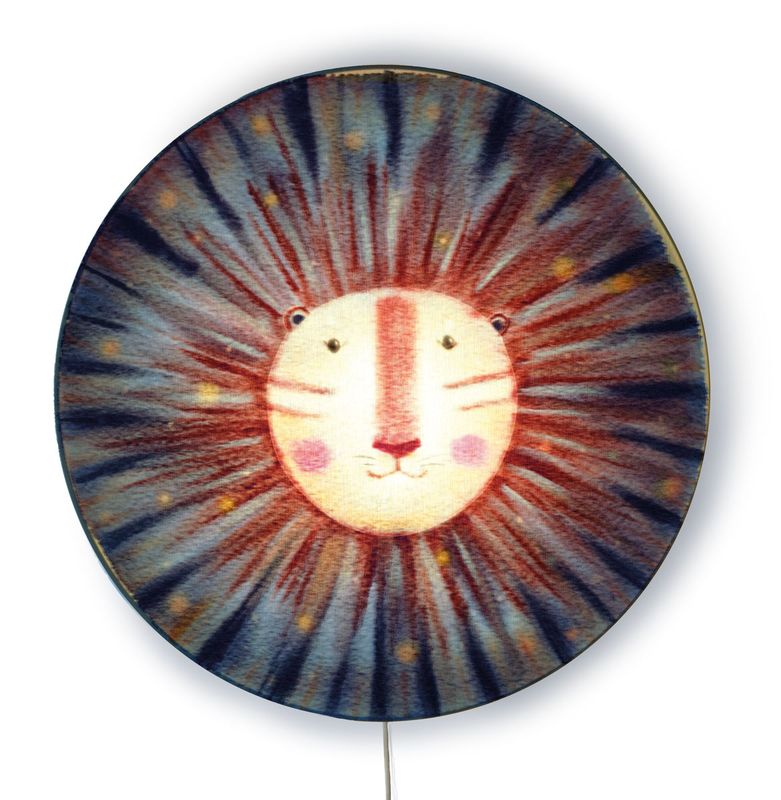 Sunny the Lion wall lamp