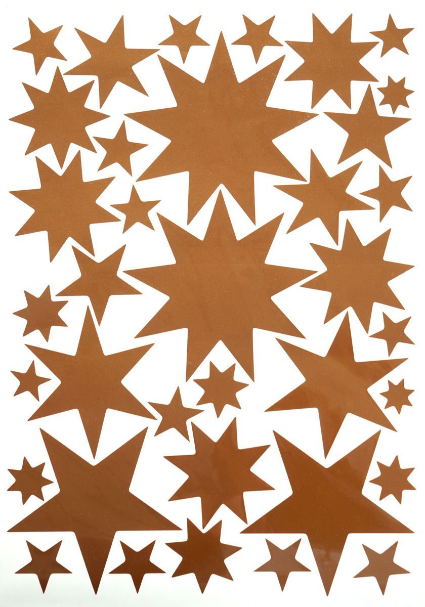 Starry Sky Stickers Copper
