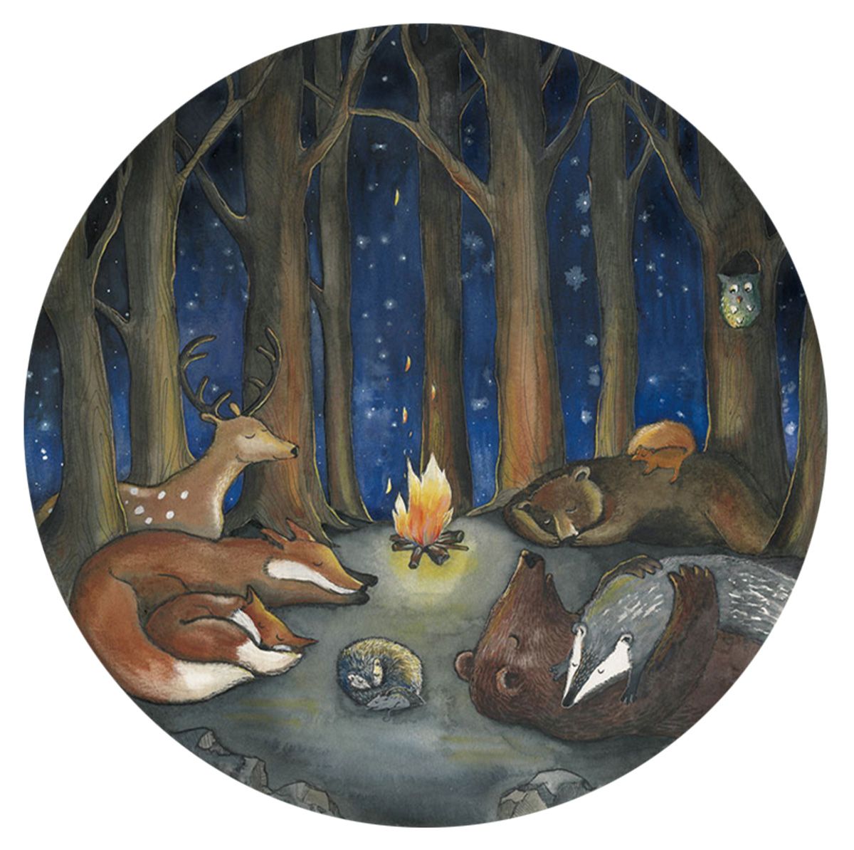 Forest Dreams wallpaper circle