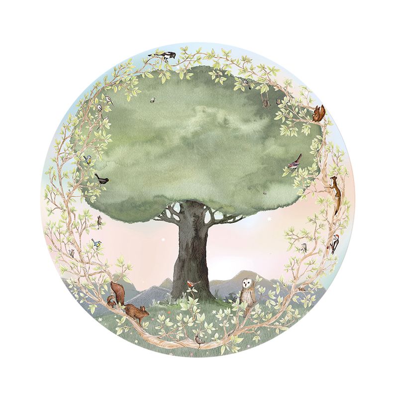 Earth Tree Wallpaper circle S