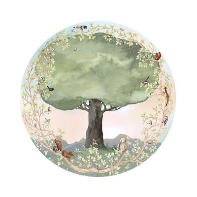 Earth Tree Wallpaper circle S
