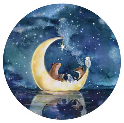 Sailing the Moon Wallpapercircle L