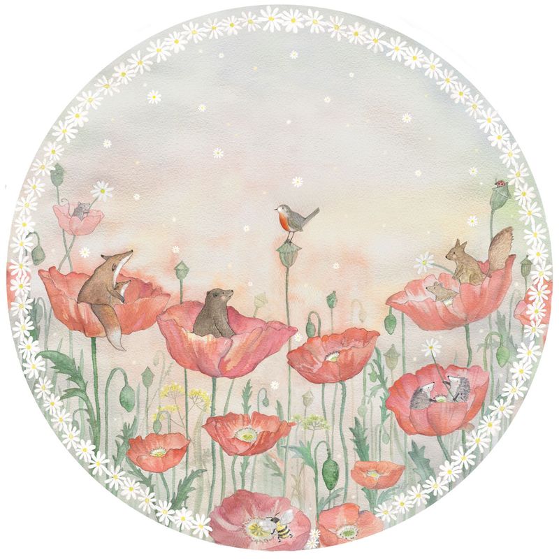 Poppy Dreams wallpaper