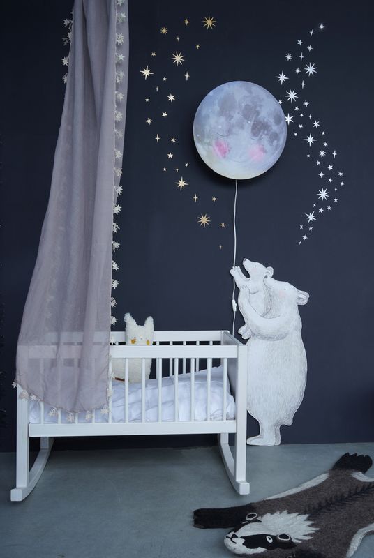 Stars and Moon silver