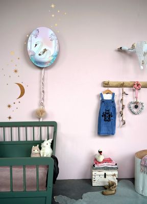 Wallstickers Stars and Moon Gold