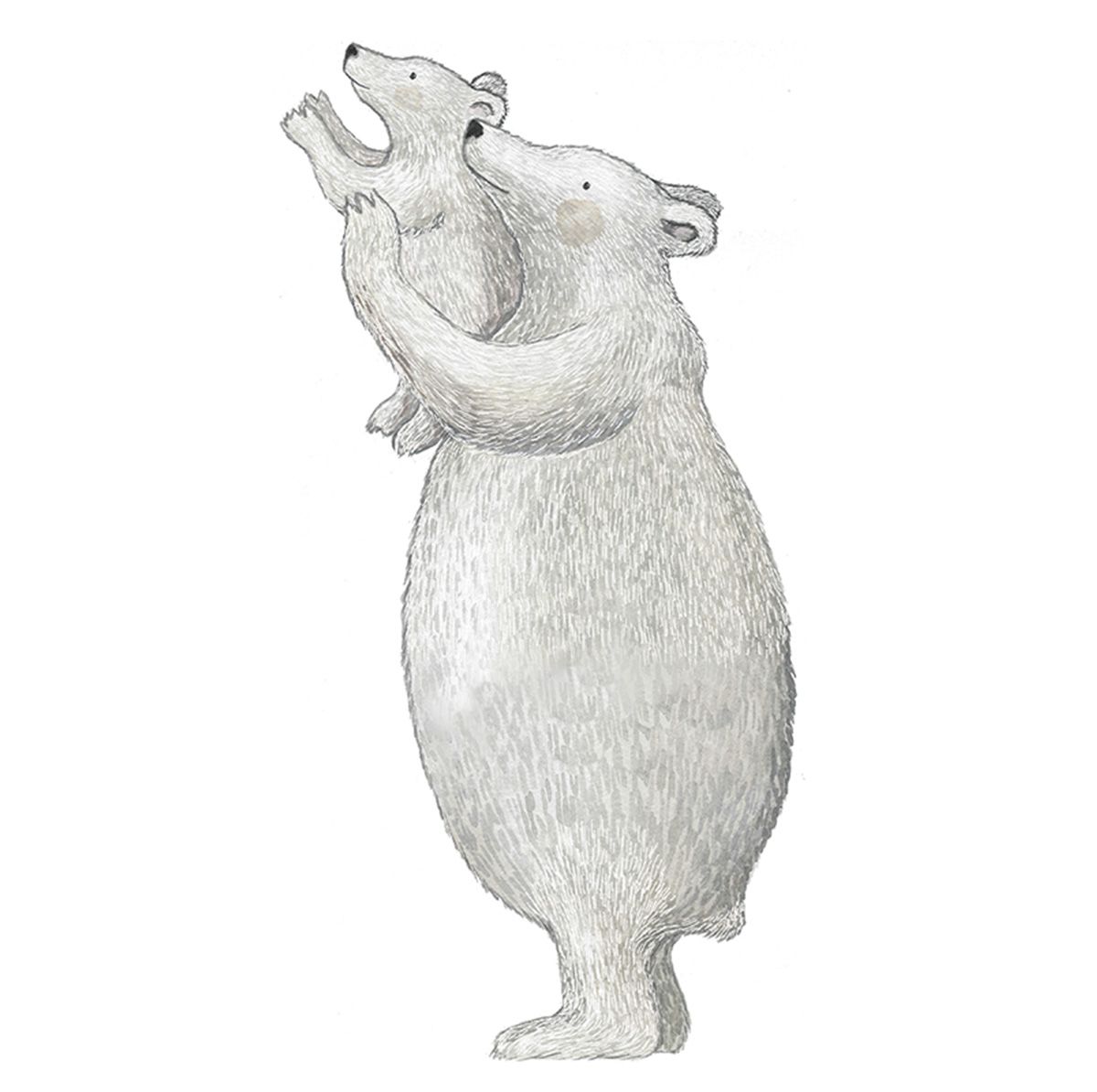 Wallsticker Polar Bears