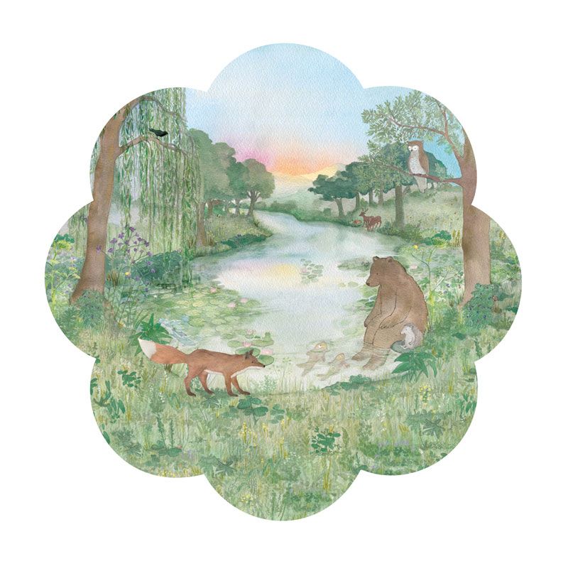 By the Lake Wallpaper Flower mini