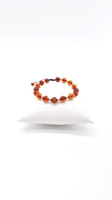 Naturbernstein Armband – verstellbar &amp; stilvoll