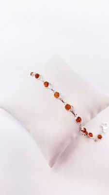 Bernsteinarmband für Damen und Mädchen