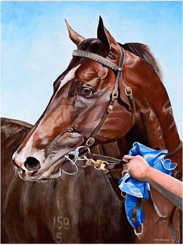 Customized Painting by Multiple Award-Winning Artist - James Brennan - Mornington Pier 14th June 2025