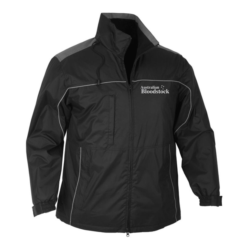 Black Graphite Jacket - Black with 1 Position Embroidery