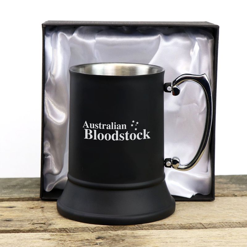 Gift Boxed Beer Mug Tankard Black