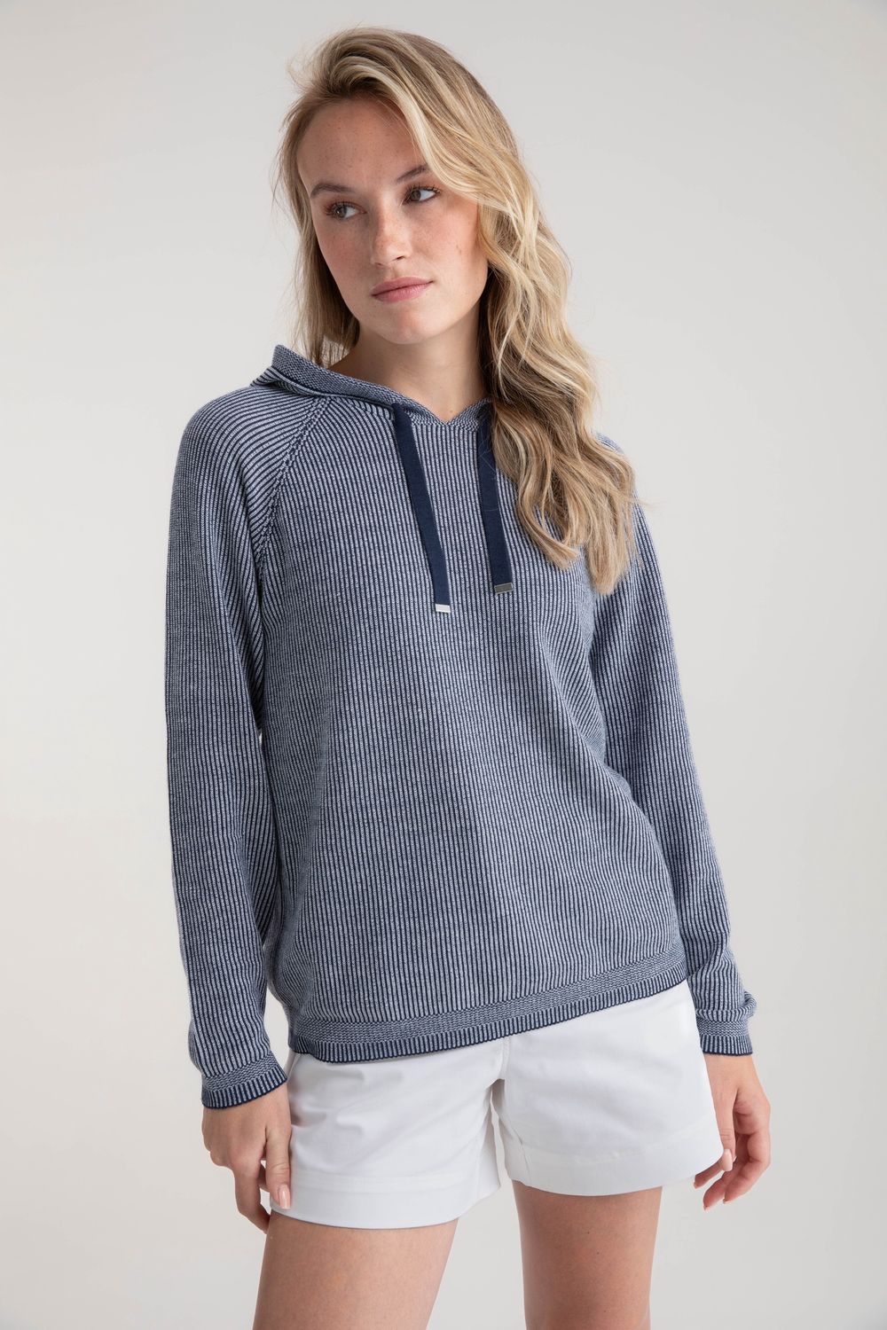 7883 Pullover TOp, Colour: Navy, Size: Small