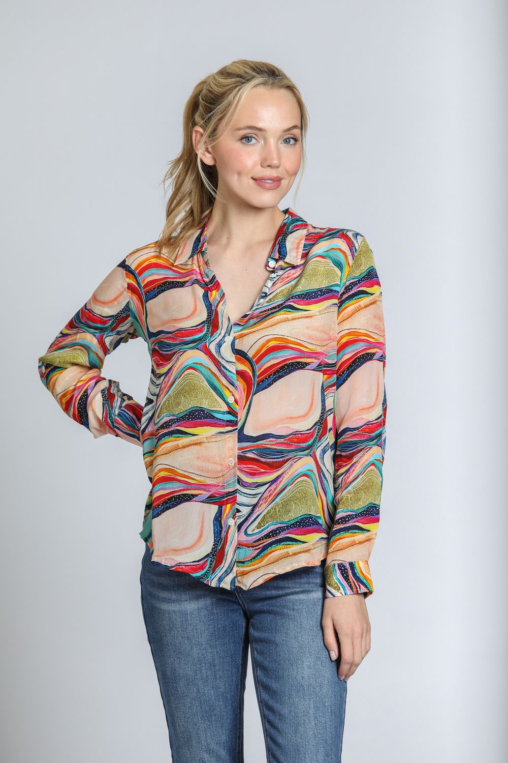 B52PB805D Blouse, Size: Small