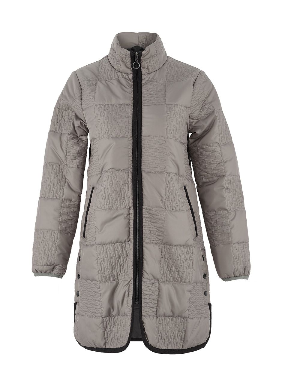 75801 Coat, Colour: Taupe, Size: Small