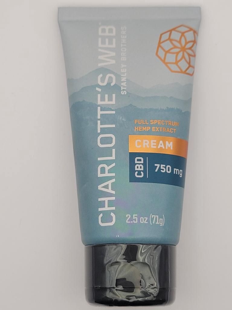 Charlottes Web pain salve, Strength: 750mg/cream