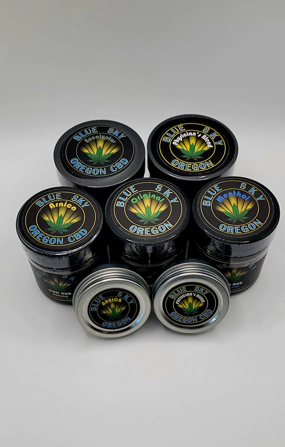 Blue sky Oregon pain salves