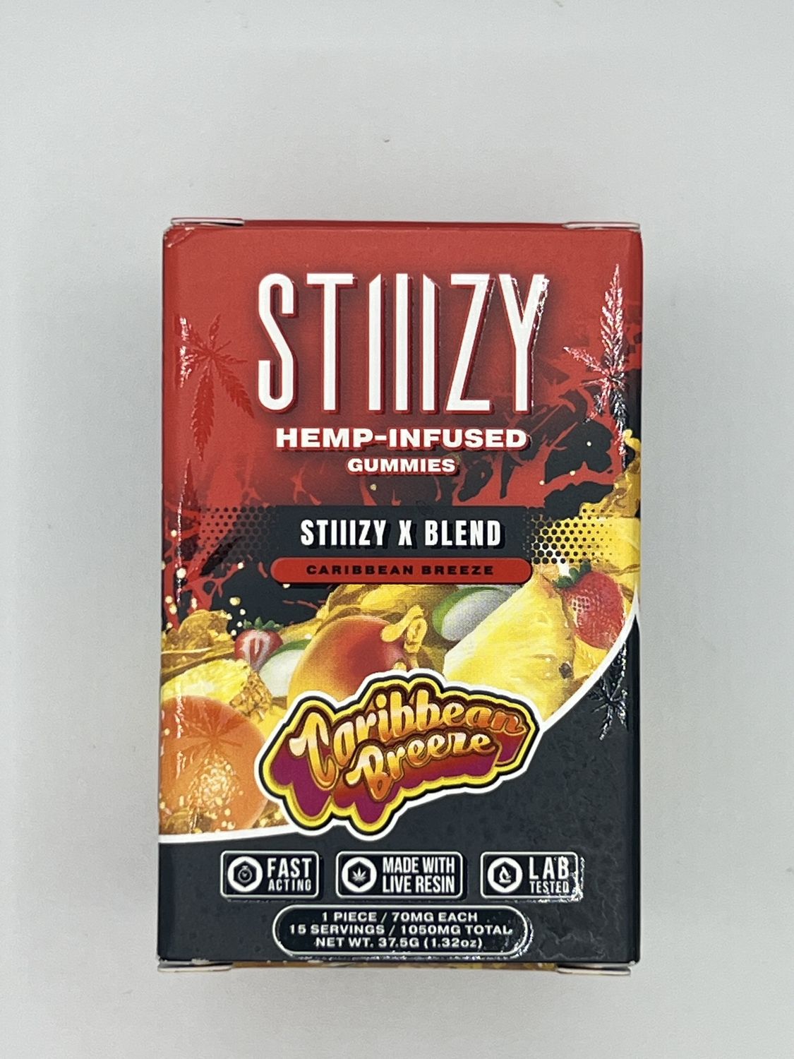 Stiiizy Gummies, Flavor: Caribbean Breeze/ X Blend