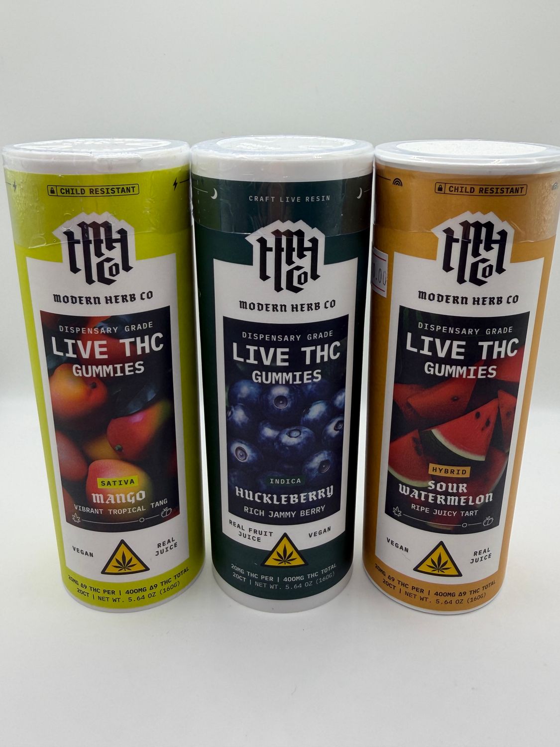 Modern Herb Live THCA Gummies 20mg 20cnt