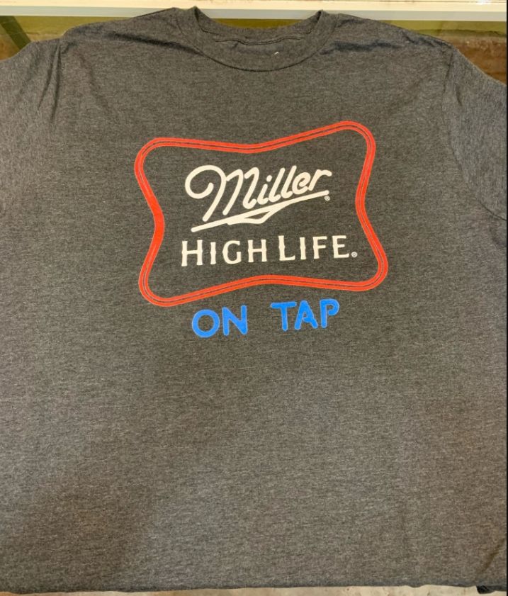 Miller High Life On Tap, Size: Small