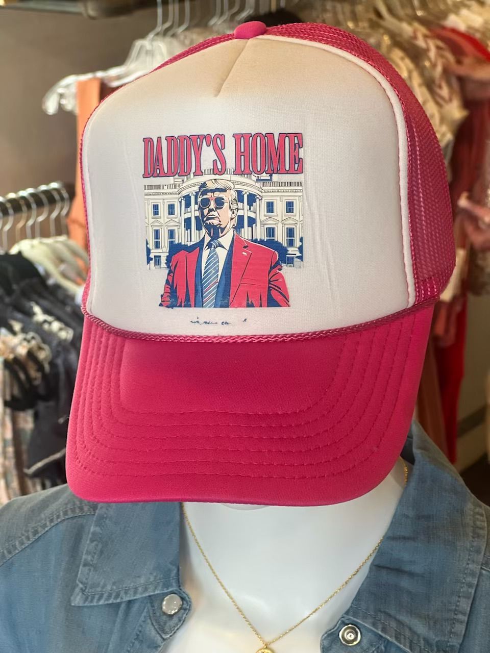 Daddy&#39;s Home Trump Trucker Hat