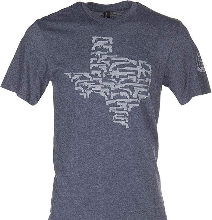 Gun Texas, Color: Vintage Charcoal, Size: Small