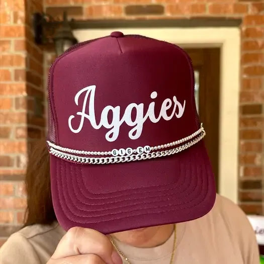 Aggies trucker hat