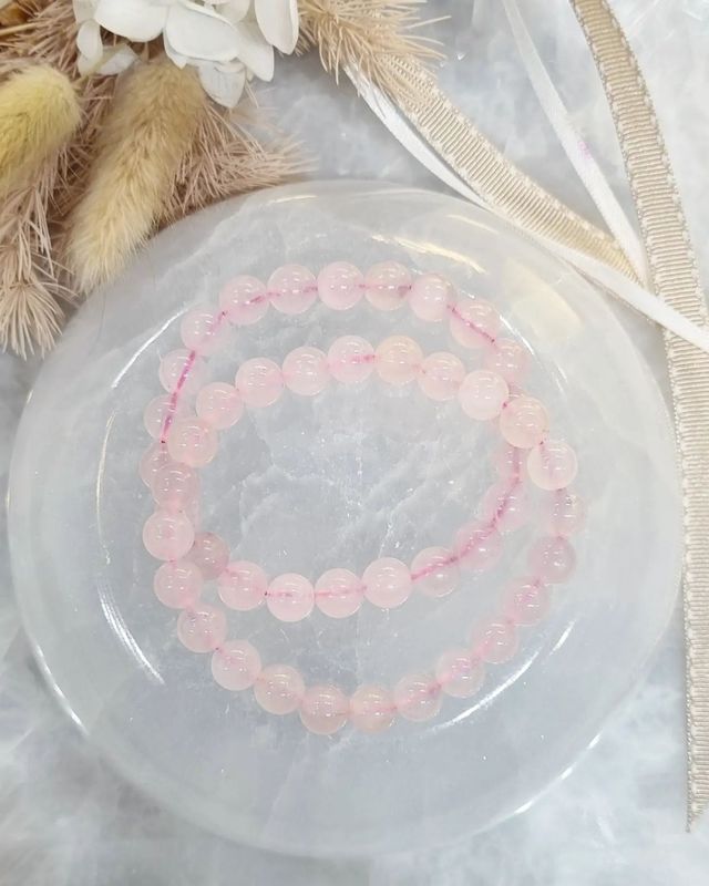Rose Quartz Bracelet | 8mm
