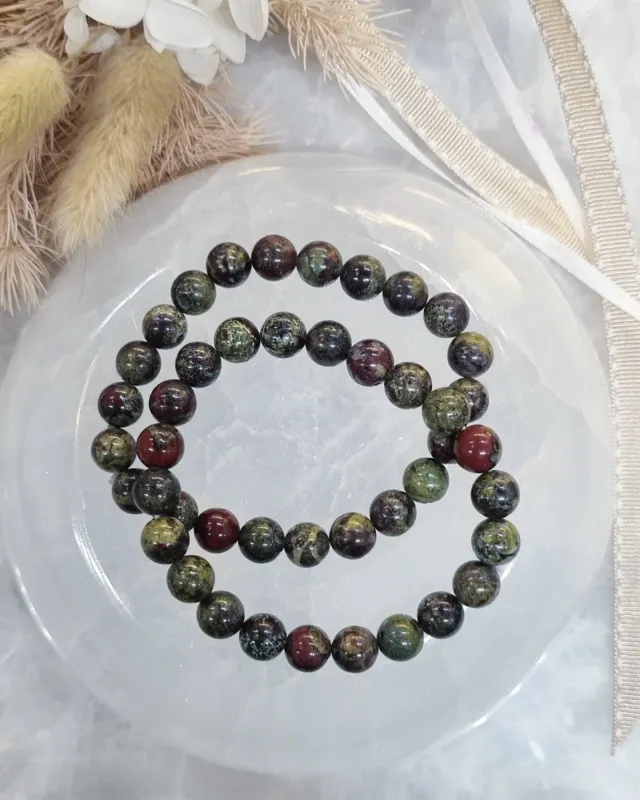 Dragon Blood Jasper Bracelet | 8mm