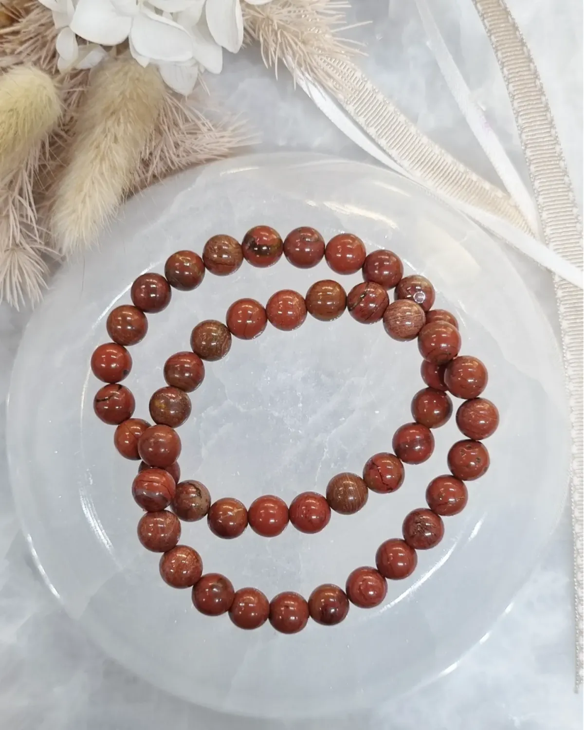 Red Jasper Bracelet | 8mm