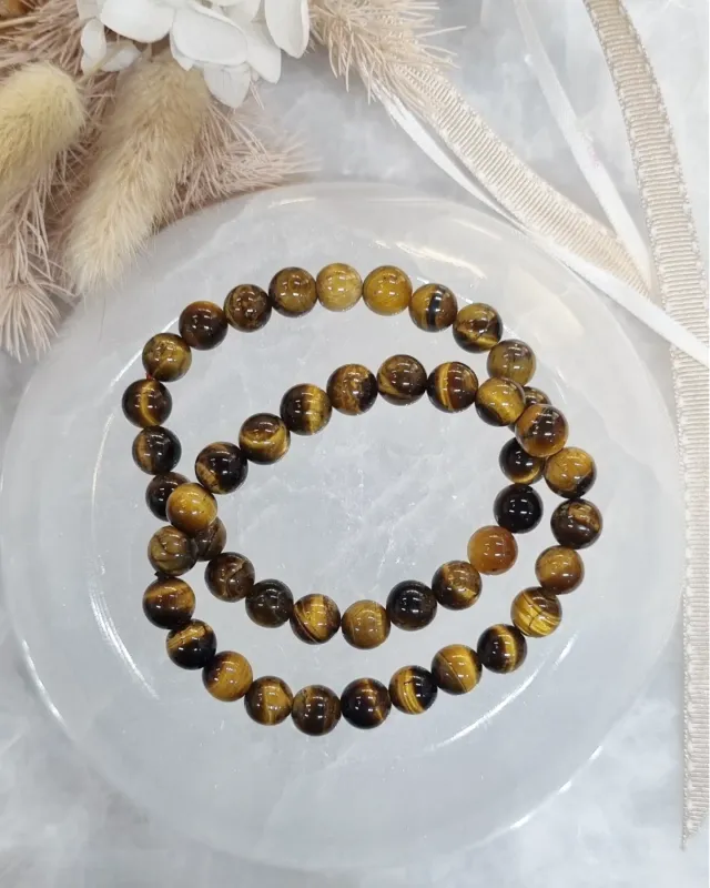 Tiger Eye Bracelet | 8mm
