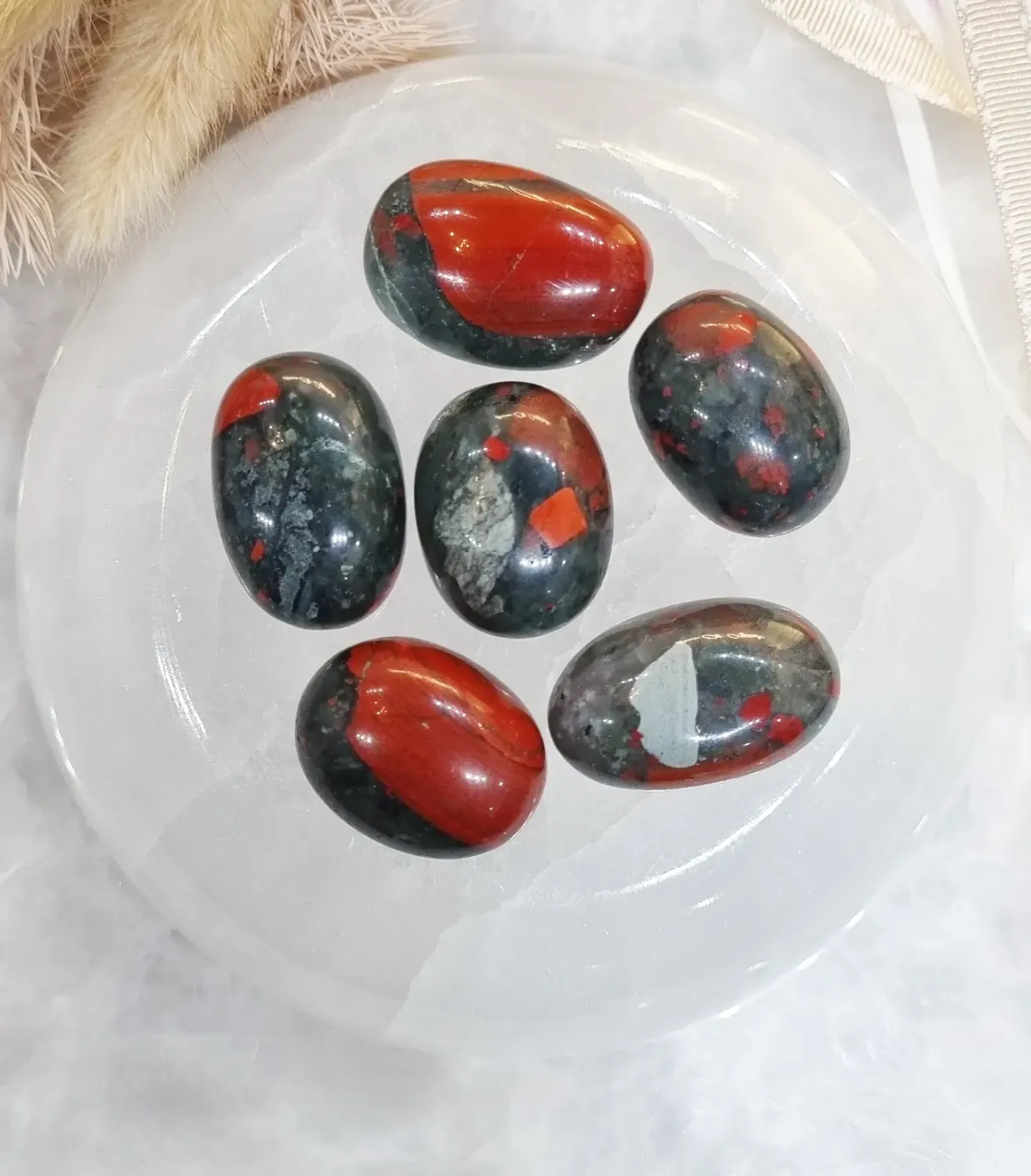 African Bloodstone Tumble