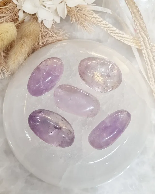 Lavender Amethyst Tumble