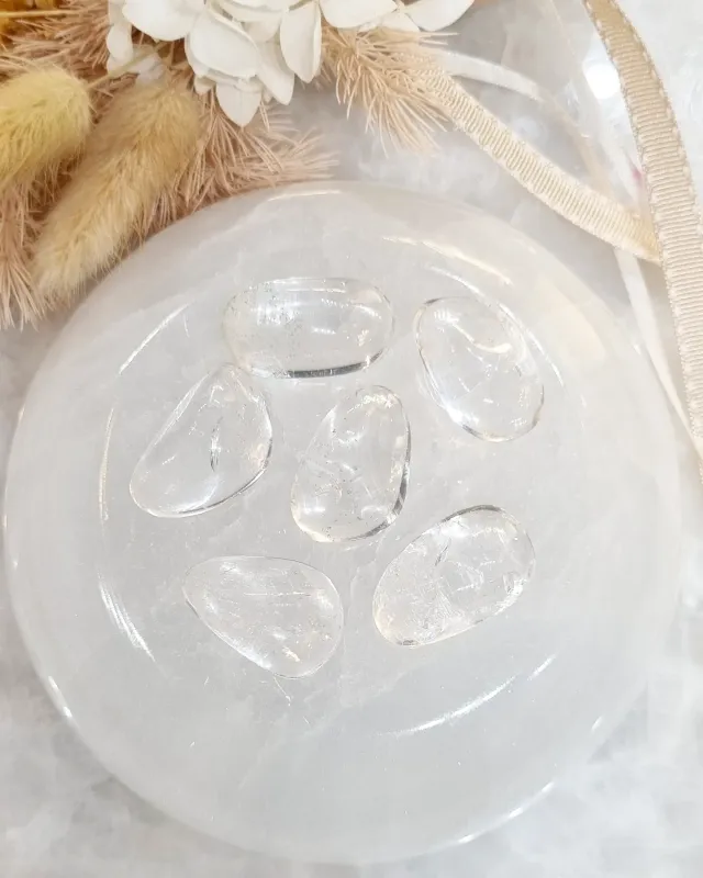 Clear Quartz Tumble