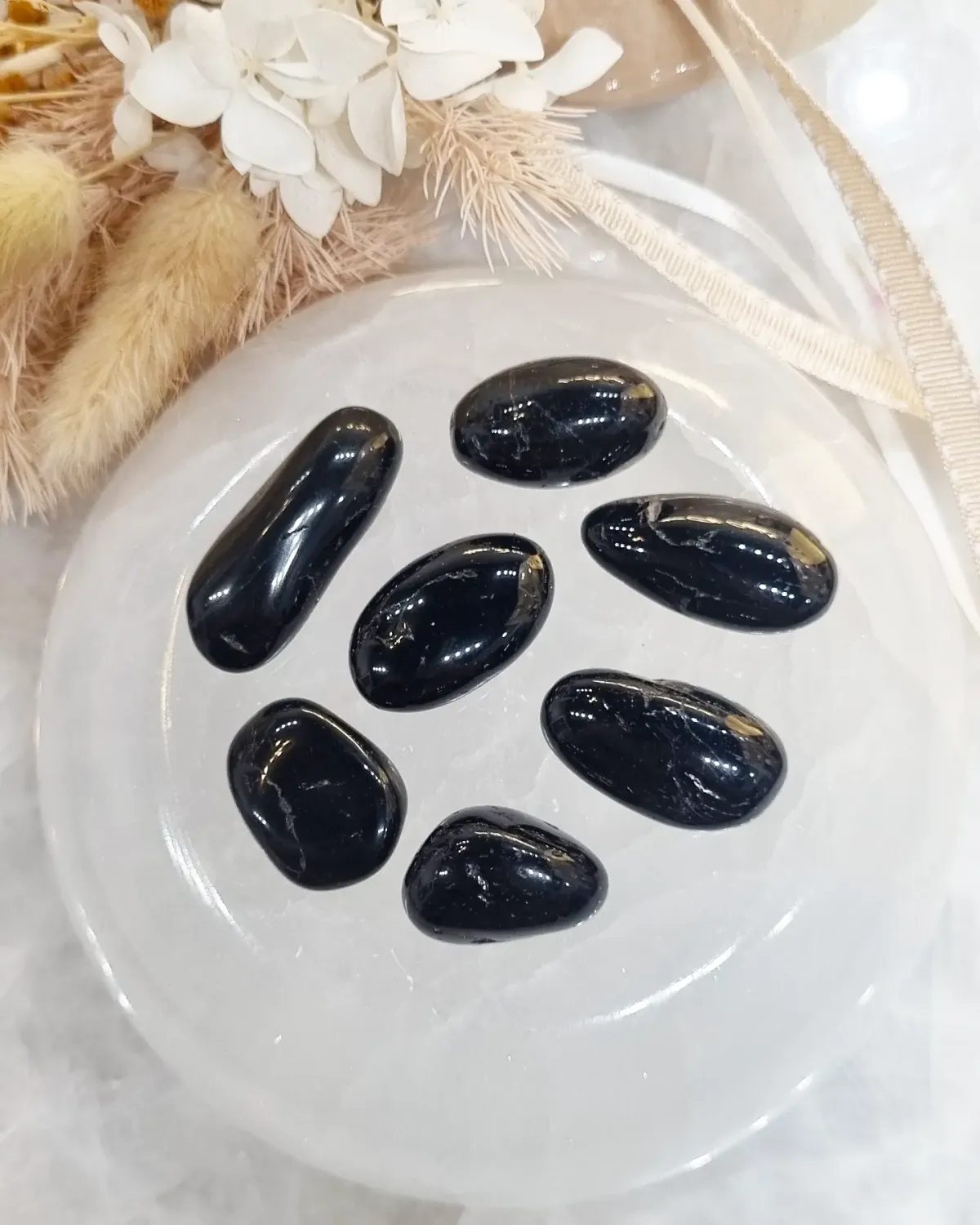 Black Tourmaline Tumble