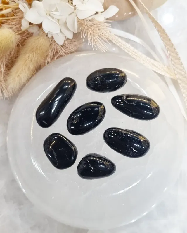 Black Tourmaline Tumble