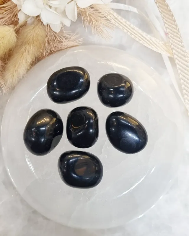 Black Obsidian Tumble