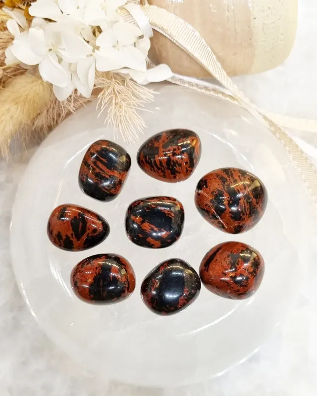 Mahogany Obsidian Tumble