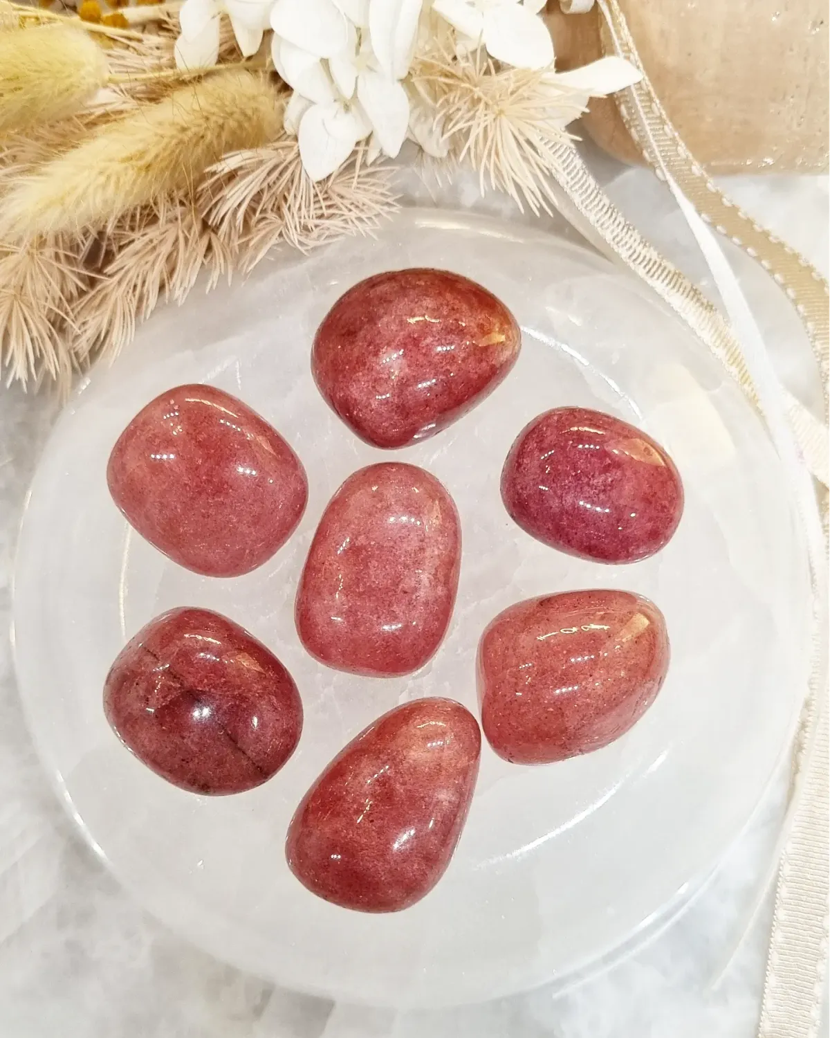 Strawberry Quartz Tumble