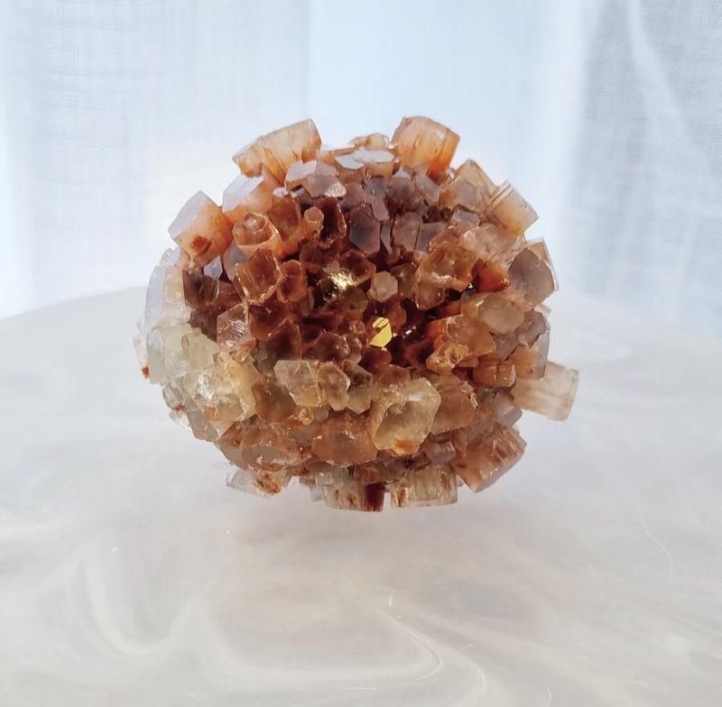 Aragonite Sputnik Cluster
