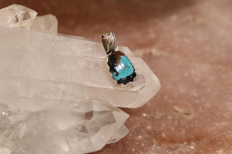Senora Desert Turquoise Pendant