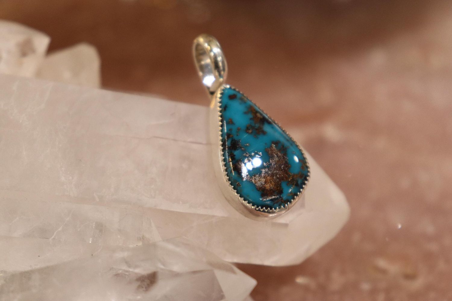 Senora Desert Turquoise Pendant