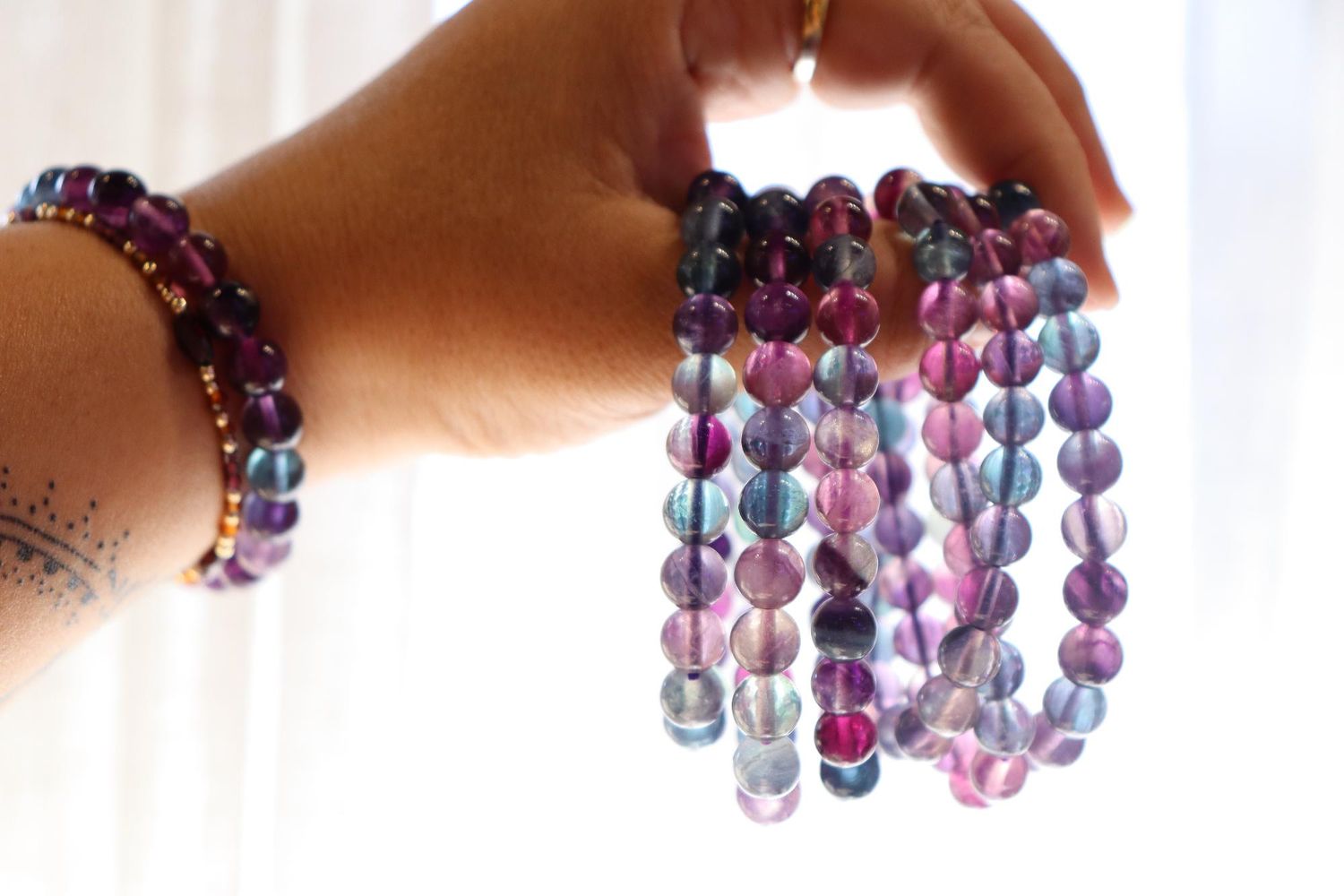 Fluorite Bracelet | 8mm