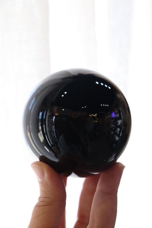 Obsidian Sphere Plus Stand