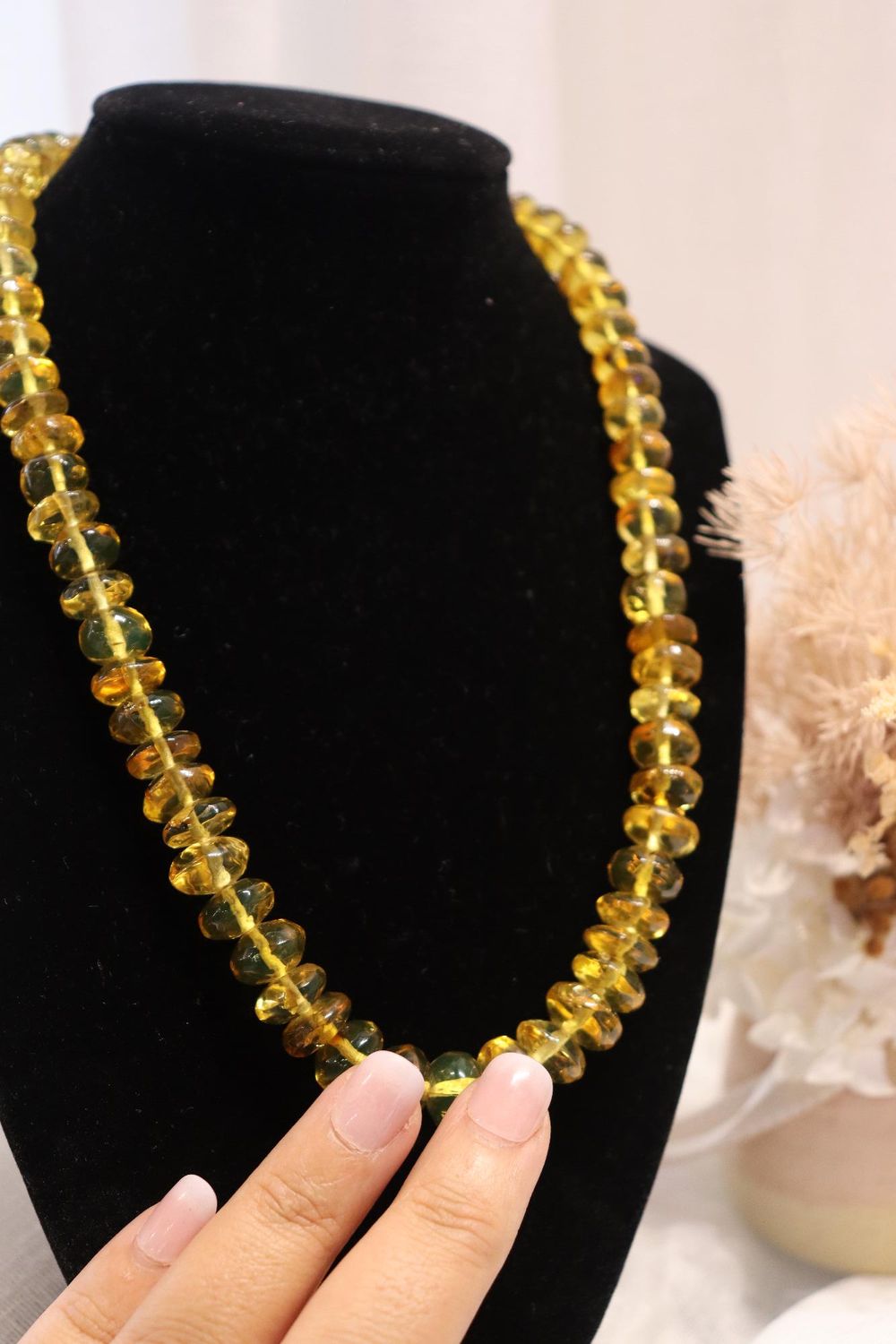 Amber Necklace | 11mm