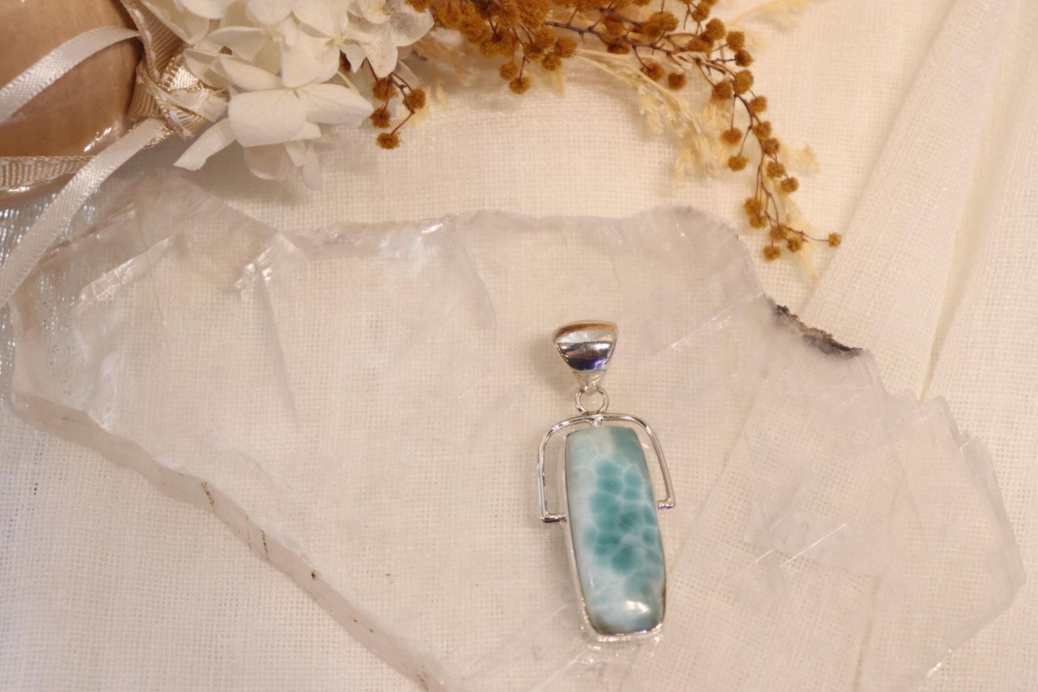 Larimar Pendant