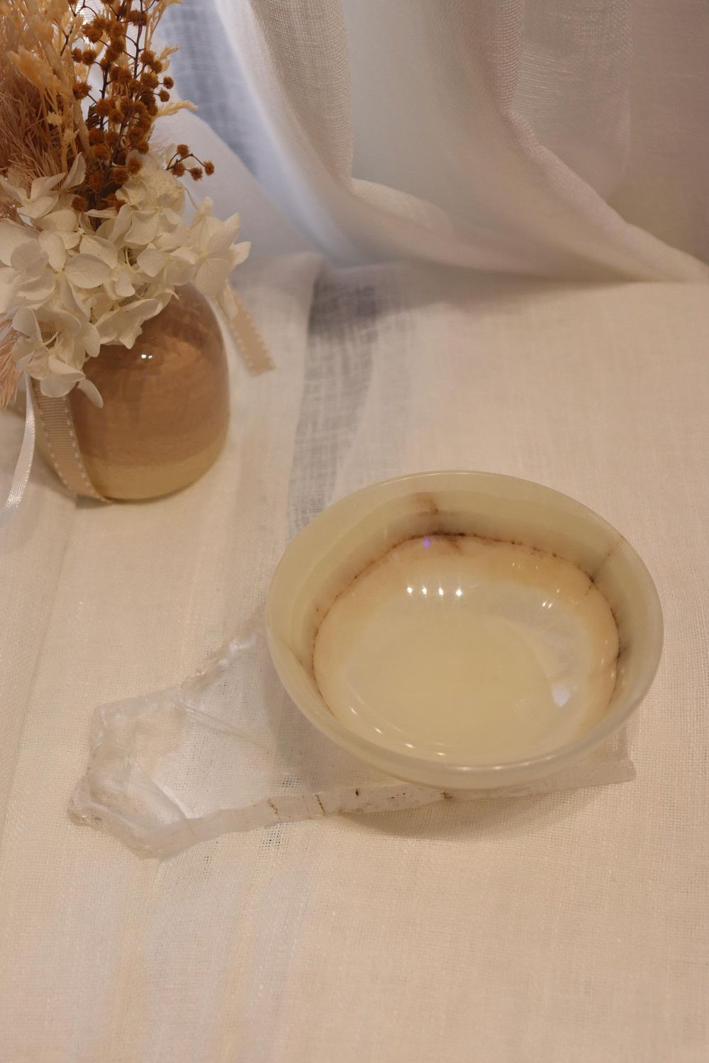 Green Onyx Bowl 4" | 130g
